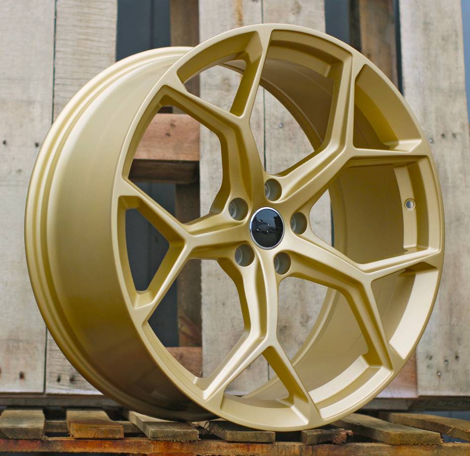 Diski R19 5x112 J8.5 ET32 RACINGLINE I5598 AUDI Yellow Coffe (Hybrid Forged)