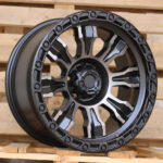 Diski R17 6×114.3 J9 ET RACINGLINE FBX087 4X4 Black Polished Matt