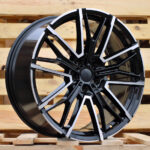 Diski R18 5×112 J8 ET30 RACINGLINE 3S1284 BMW Black Polished (HYBRID FORGED)