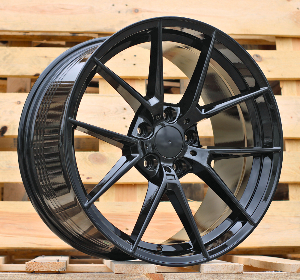 Diski R19 5x112 J8.5 ET26 RACINGLINE B1416 BMW Black (Rear+Front)