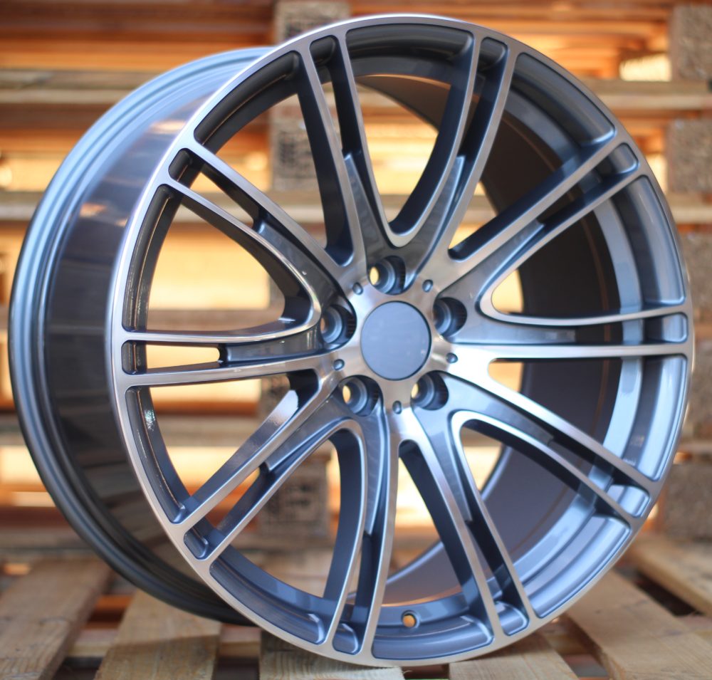 Diski R19 5x112 J9.5 ET39 RACINGLINE BY599 BMW Grey Polished