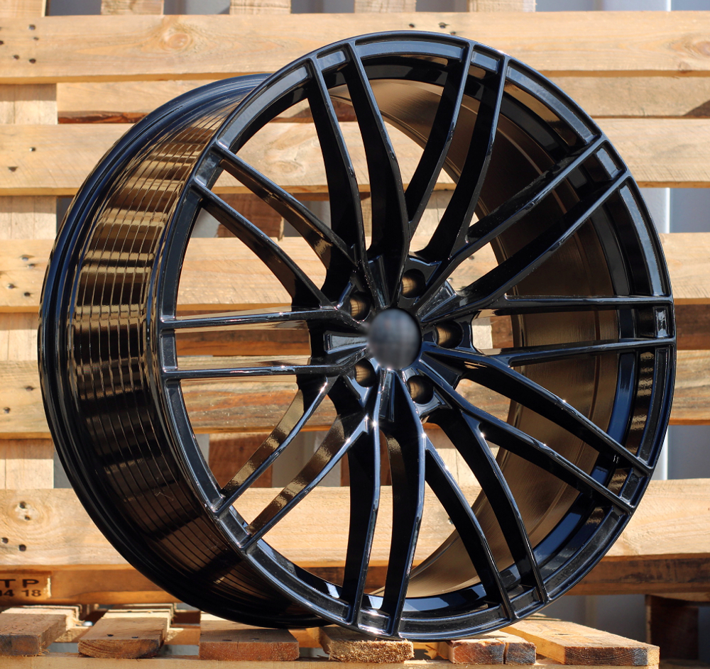 Diski R18 5x112 J8 ET40 RACINGLINE F1995 AUDI Black