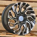 Diski R18 6×139.7 J8 ET25 RACINGLINE H964F 4X4 Black Polished (HYBRID FORGED)