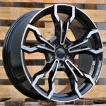 Diski R19 5×112 J8 ET27 RACINGLINE I5596 BMW Black Polished