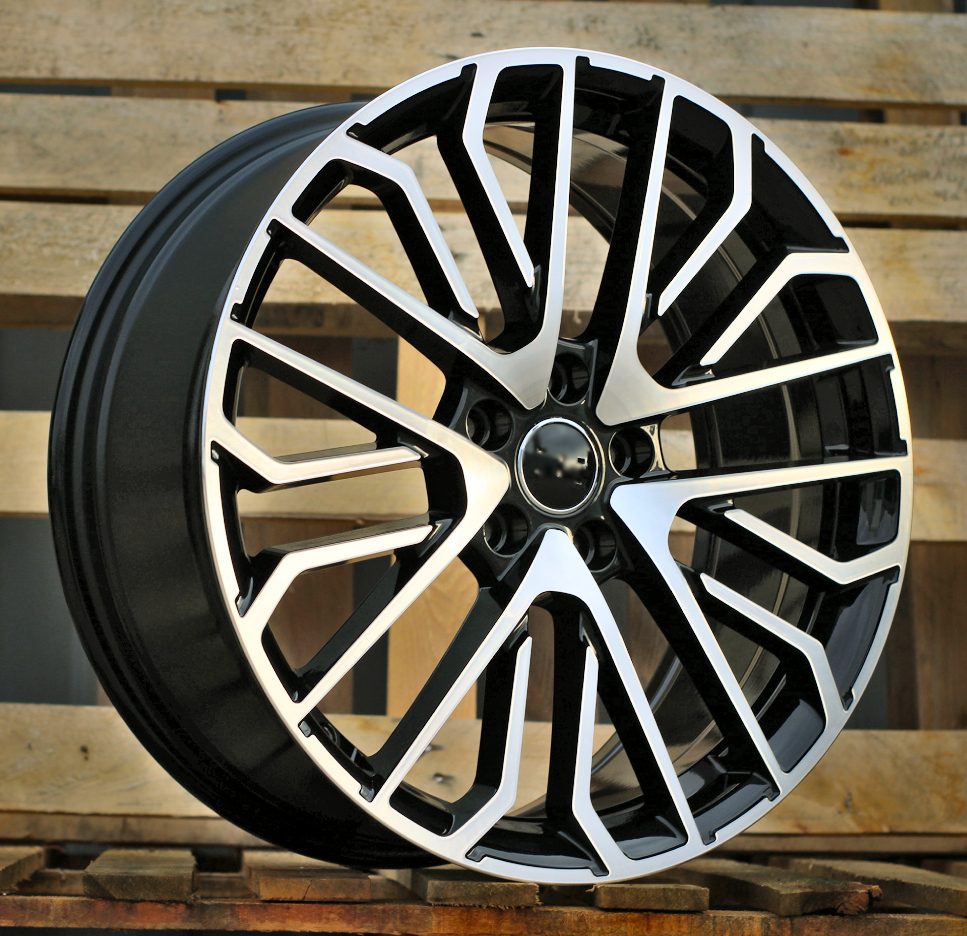 Diski R18 5x112 J8 ET44 RACINGLINE 3S1261 AUDI Black Polished (HYBRID FORGED)