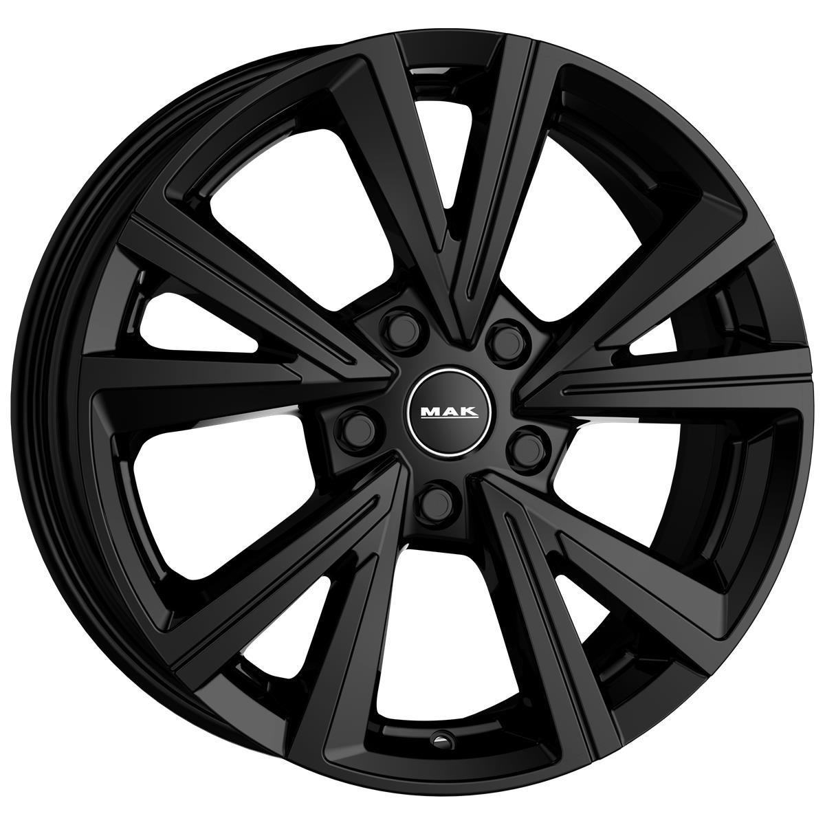 Diski R18 5x112 J7.5 ET42 MAK Qvarz Gloss Black
