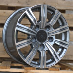 Diski R17 5×150 J8 ET50 RACINGLINE B1149 TOYOTA Grey Polished
