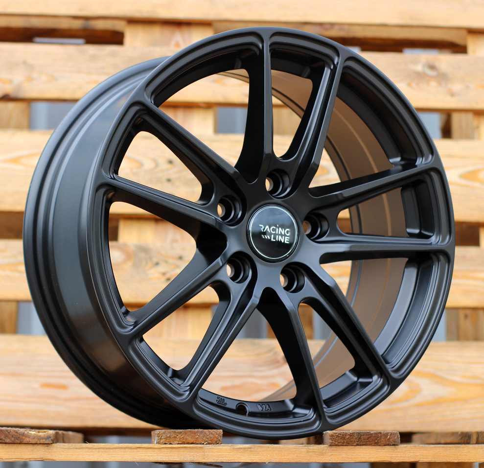 Diski R16 5x112 J7 ET42 RACINGLINE B1155 Black Half Matt