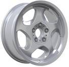 Diski R17 5×120 J8 ET15 RACINGLINE B2417 BMW Silver +Polished Lip