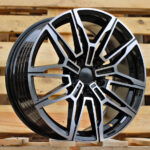 Diski R18 5×112 J8 ET27 RACINGLINE I0294 BMW Black Polished (HYBRID FORGED)