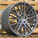Diski R21 5×130 J9.5 ET69 RACINGLINE I0375 PORCHE Grey Polished (Rear+Front)