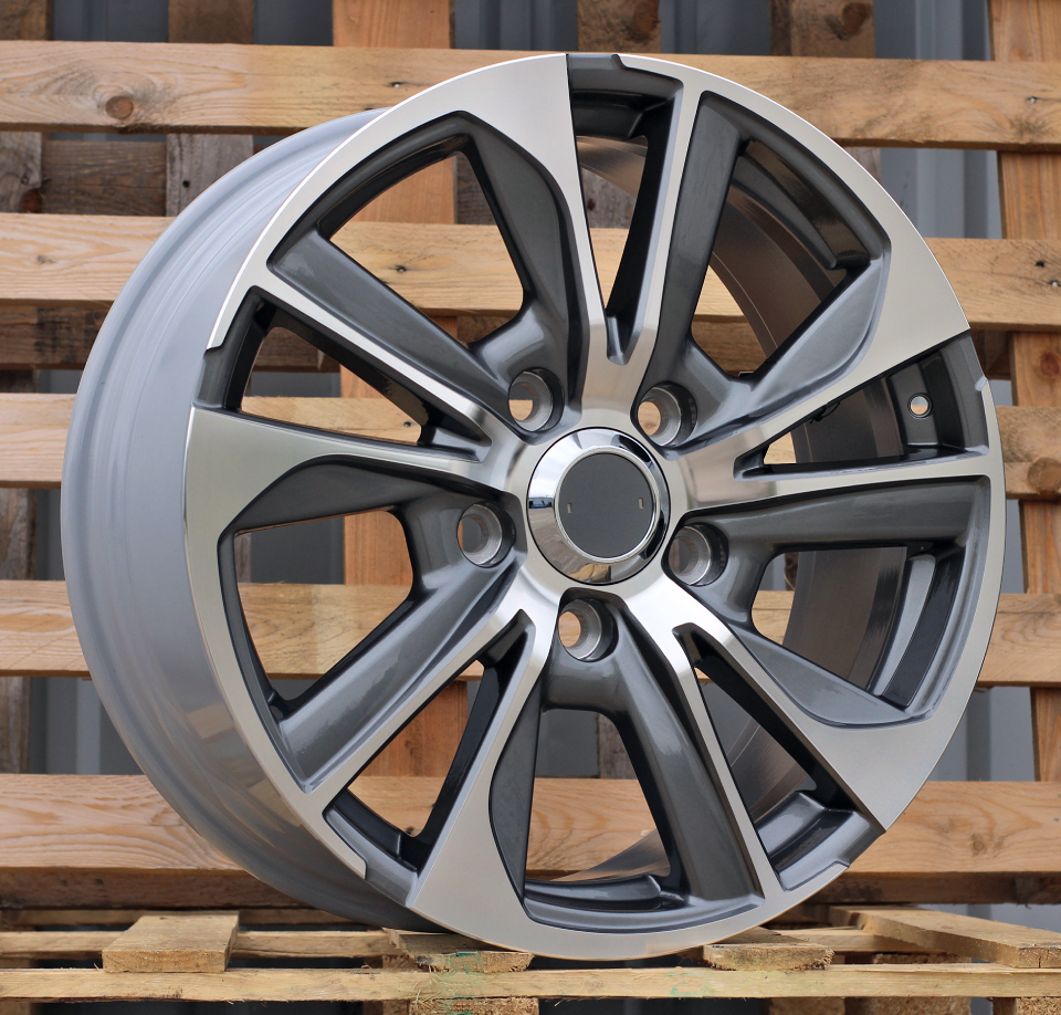 Diski R20 5x150 J8.5 ET60 RACINGLINE B1611 4X4 Grey Polished