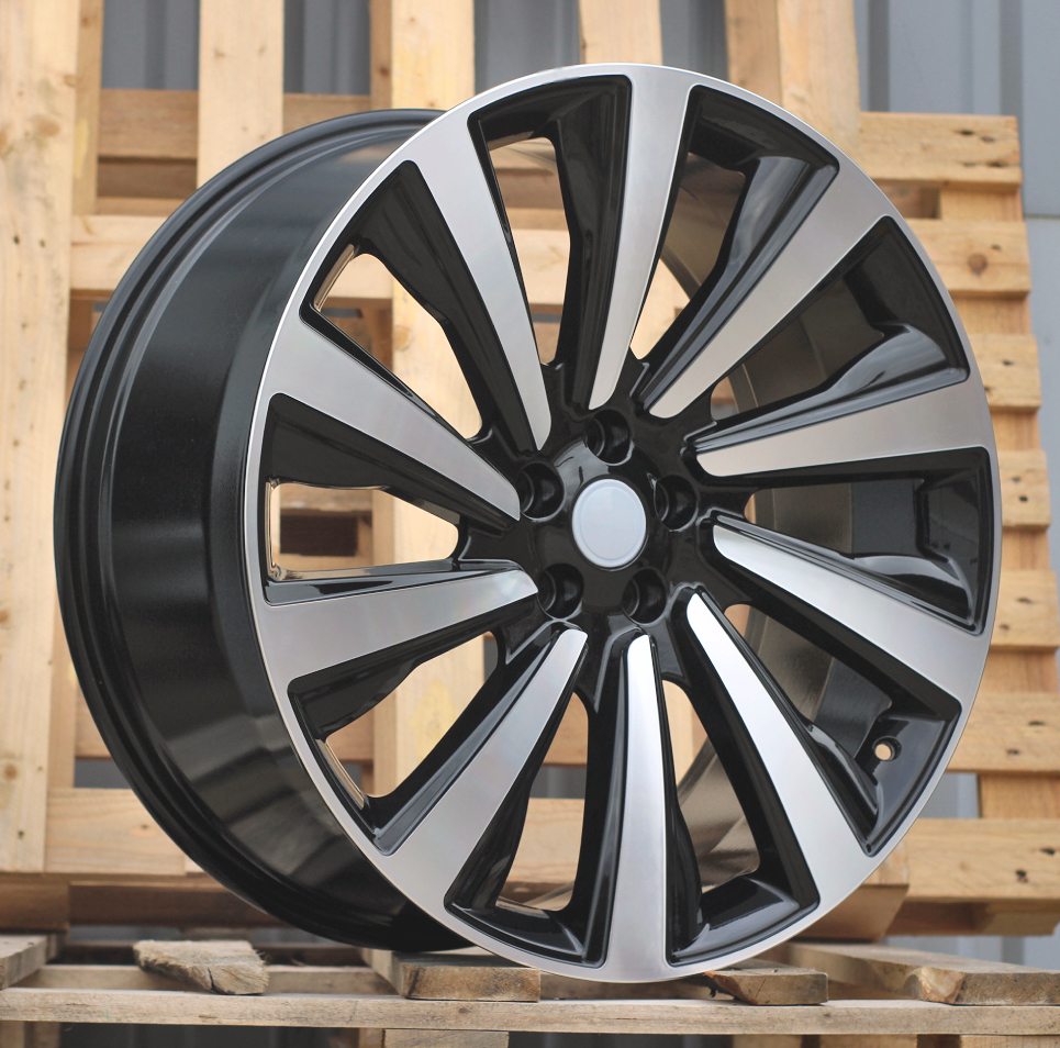 Diski R24 5x120 J10 ET40 RACINGLINE B1756 LANDROVER Black Polished (Hybrid Forged)