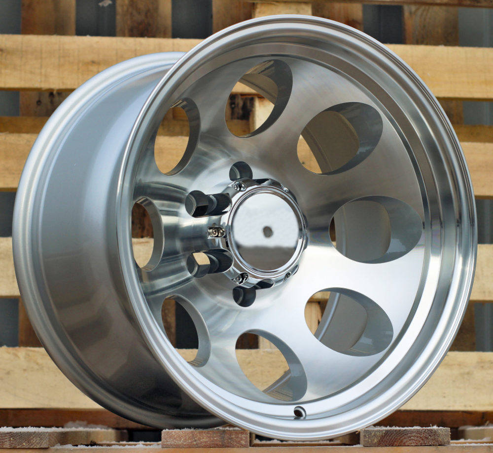 Diski R17 5x150 J10 ETM52 RACINGLINE BY997 4X4 Silver Polished