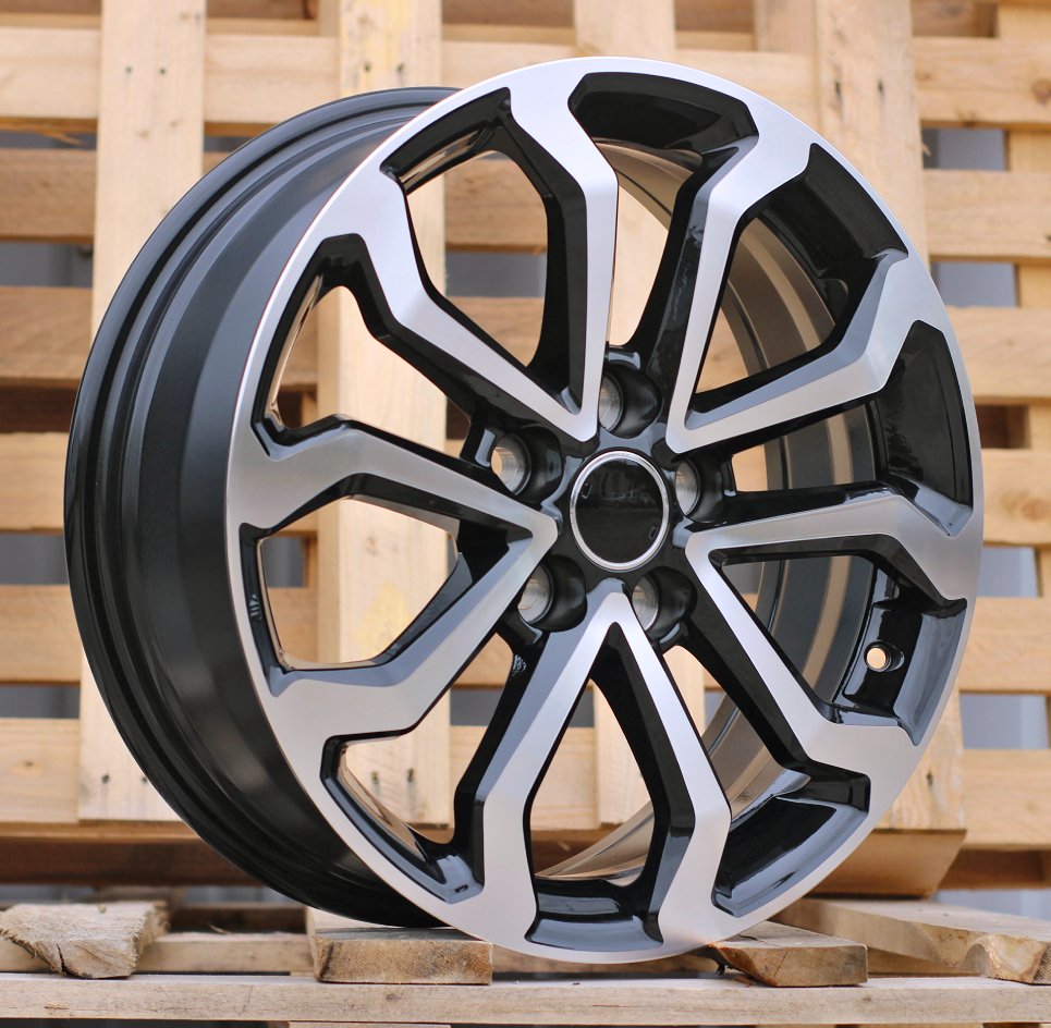 Diski R17 5x114.3 J6.5 ET35 RACINGLINE H3349F TOYOTA Black Polished (Hybrid Forged)