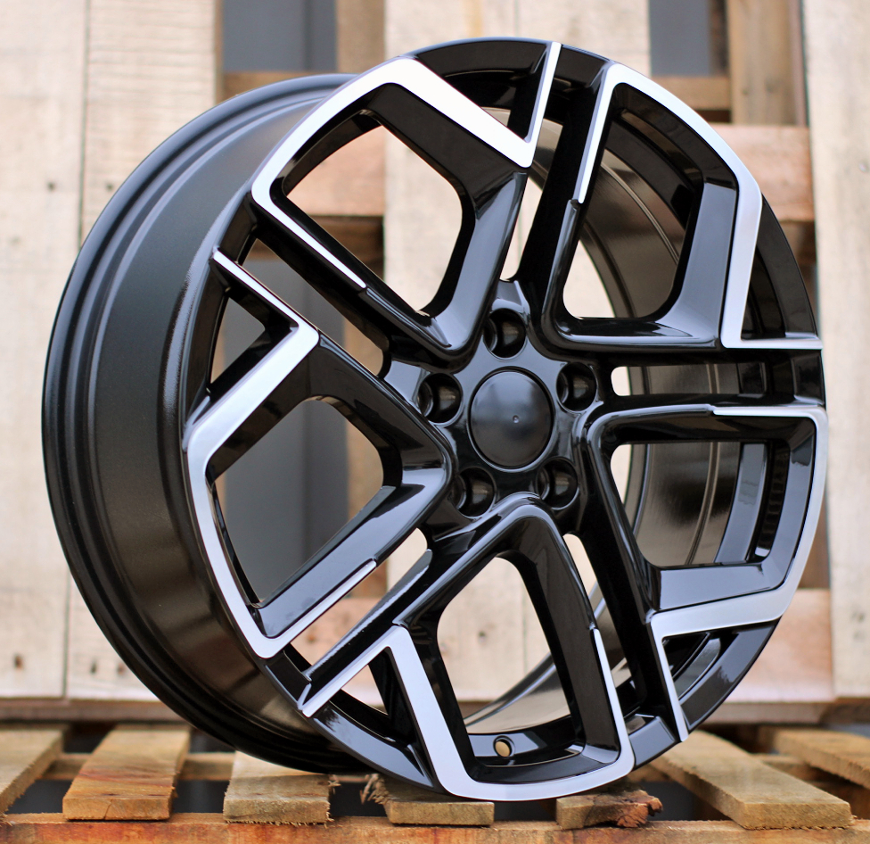 Diski R18 5x112 J7.5 ET41 RACINGLINE Y1243 VW Black Polished