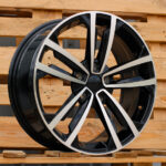 Diski R17 5×112 J7 ET45 RACINGLINE B5287 VW Black Polished
