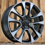 Diski R20 5×127 J8 ET50 RACINGLINE B5536 JEEP Black Polished
