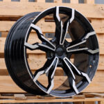 Diski R21 5×112 J8.5 ET30 RACINGLINE YF5596 BMW Black Polished (Rear+Front) (Hybrid Forged)