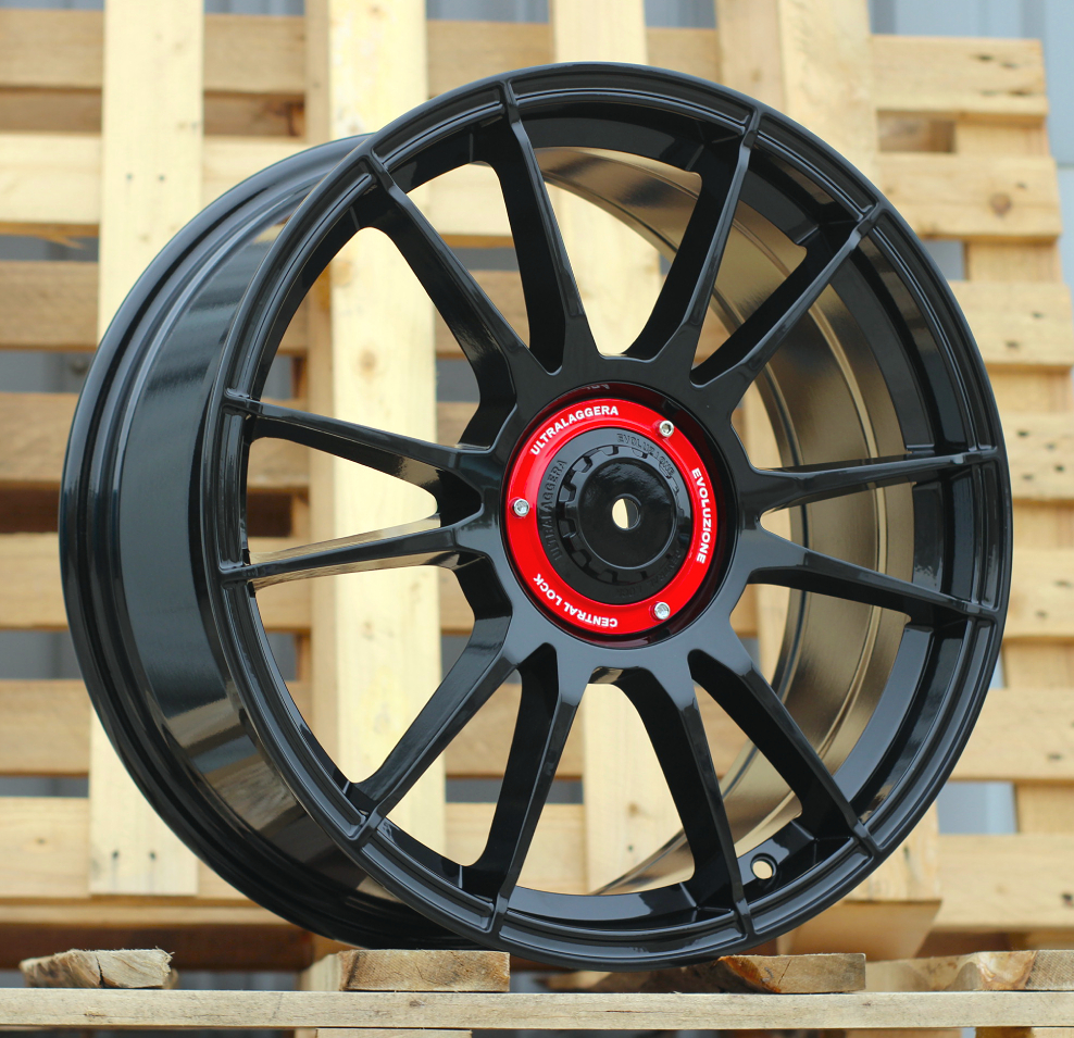Diski R18 10x100/114.3 J8 ET38 RACINGLINE F8713 Black (Hybrid Forged)