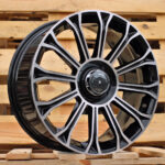 Diski R18 5×112 J8 ET35 RACINGLINE FBX003 MERCEDES Black Polished (HYBRID FORGED)