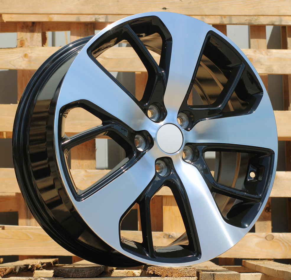 Diski R17 5x114.3 J7 ET50 RACINGLINE I5390 KIA Black Polished