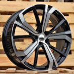 Diski R18 5×108 J7.5 ET50.5 RACINGLINE SF503 VOLVO Black Polished (HYBRID FORGED)