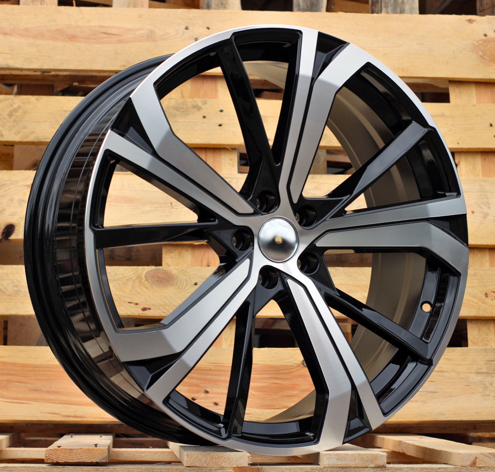 Diski R19 5x108 J7.5 ET50.5 RACINGLINE SF503 VOLVO Black Polished (Hybrid Forged)