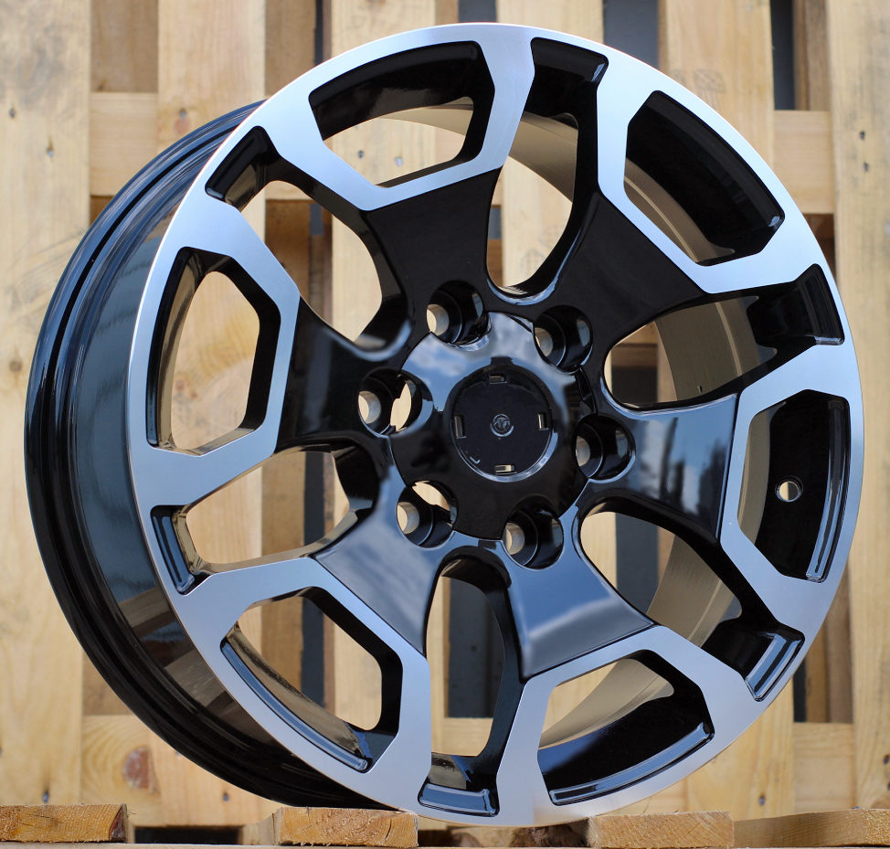 Diski R17 6x139.7 J7.5 ET25 RACINGLINE A6216 TOYOTA Black Polished