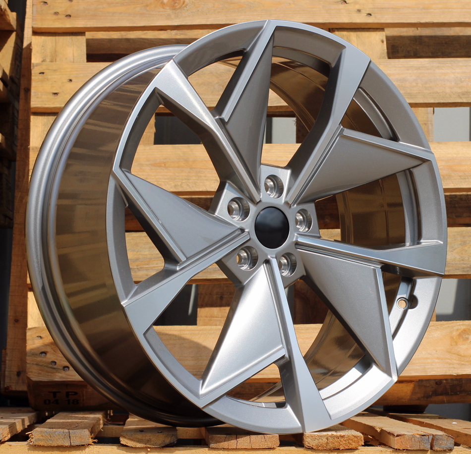 Diski R20 5x112 J8 ET45 RACINGLINE I5638 SKODA Grey Polished