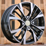 Diski R15 4×100 J6 ET51 RACINGLINE Y1127 KIA Black Polished
