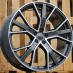 Diski R18 5×112 J8 ET35 RACINGLINE B5131 AUDI Grey Polished (HYBRID FORGED)
