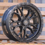 Diski R17 5×127 J9 ET RACINGLINE D1971 4X4 Black (Milling)