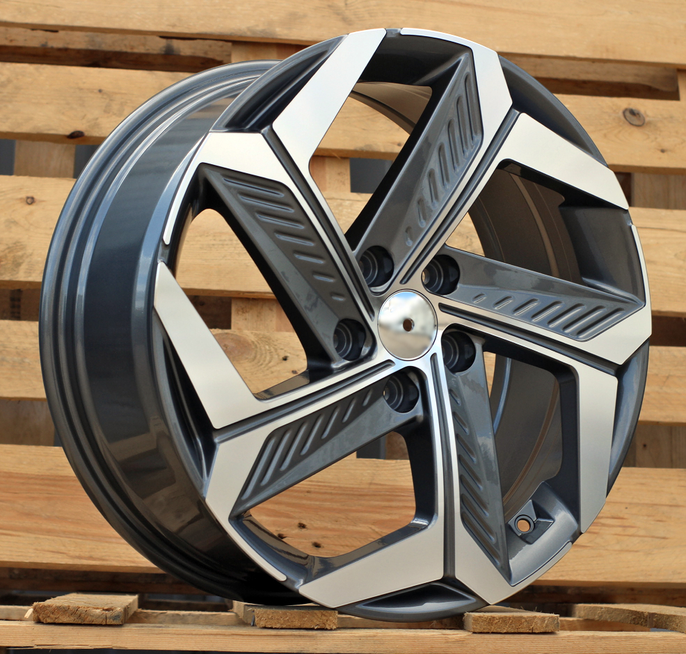 Diski R18 5x114.3 J7.5 ET51 RACINGLINE D1926 HYUNDAI Grey Polished