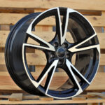 Diski R19 5×112 J8.5 ET35 RACINGLINE I5642 AUDI Black Polished