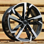 Diski R18 5×112 J7.5 ET40 RACINGLINE FBX254 SKODA Black Polished (HYBRID FORGED)