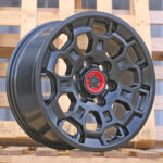 Diski R18 6×139.7 J8.5 ET47.5 RACINGLINE F1858A 4X4 Black Half Matt (HYBRID FORGED)