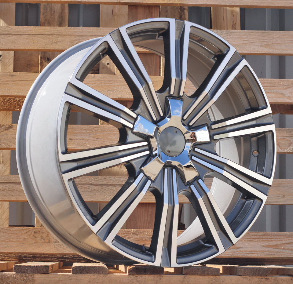 Diski R21 5x150 J8.5 ET60 RACINGLINE B1149 TOYOTA Grey Polished