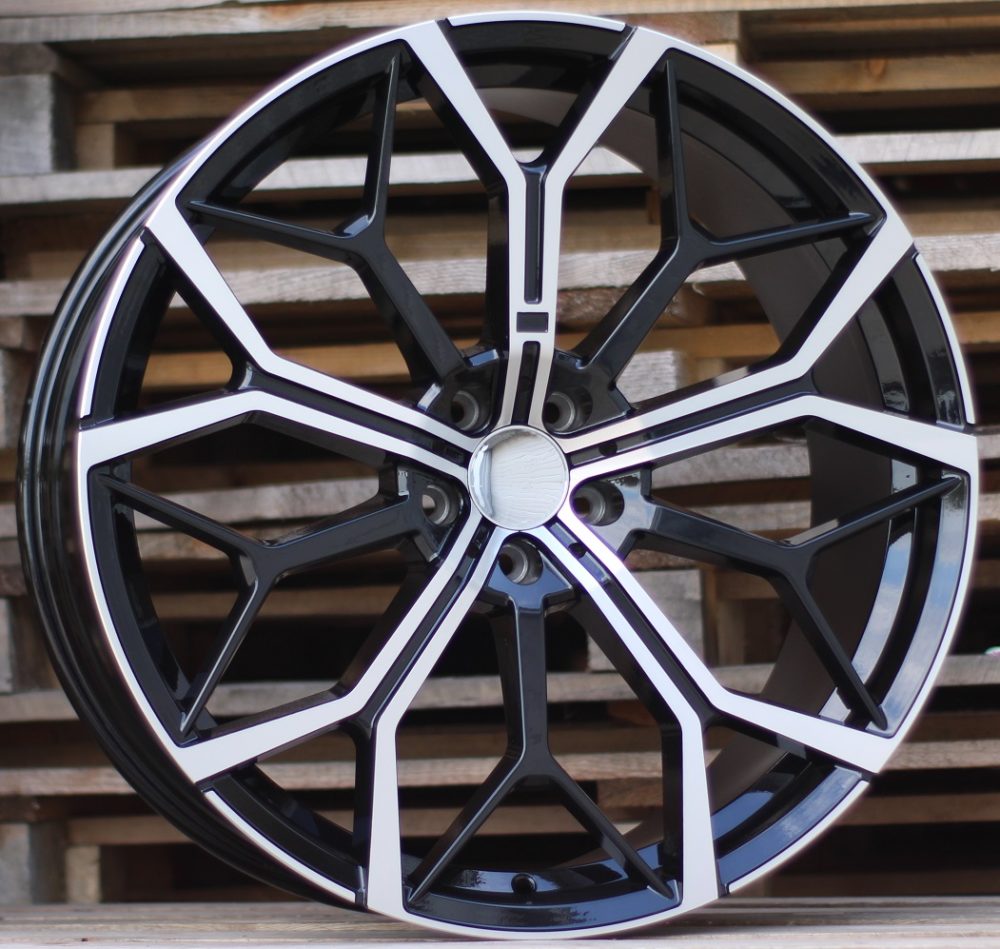 Diski R21 5x112 J10.5 ET43 RACINGLINE FE245 BMW Black Polished