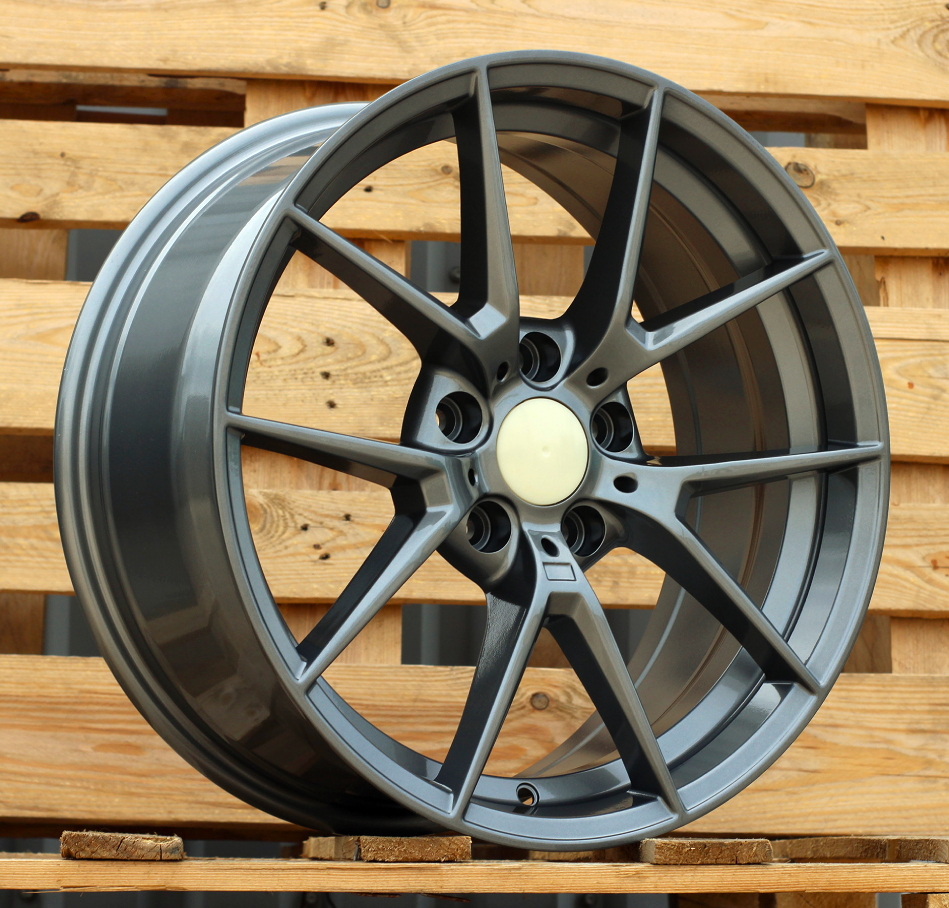 Diski R19 5x120 J9.5 ET40 RACINGLINE B1416 BMW Gun Metal (Rear+Front) (Hybrid Forged)