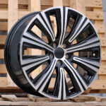 Diski R19 5×108 J8.5 ET47 RACINGLINE H3337F VOLVO Black Polished (Hybrid Forged)