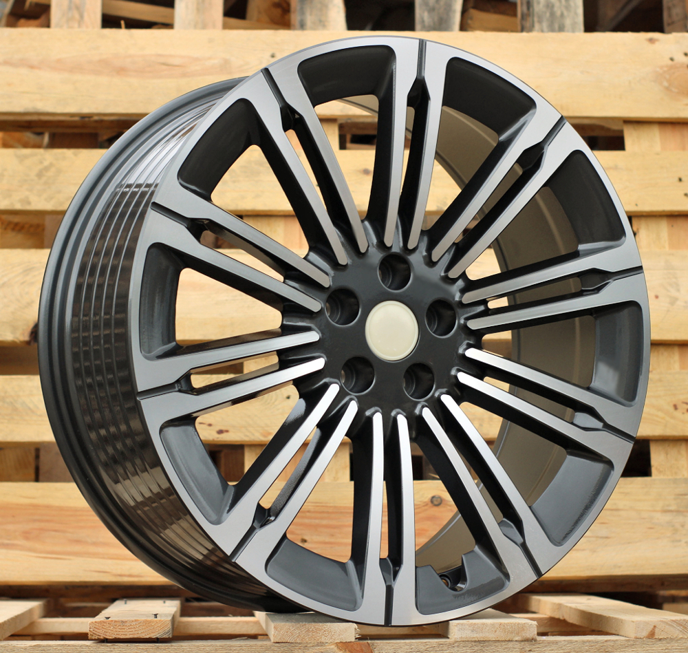 Diski R24 5x120 J9.5 ET40 RACINGLINE 3S1066 LANDROVER Grey Polished