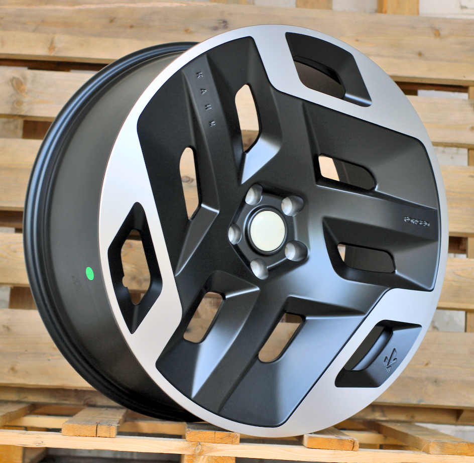 Diski R23 5x120 J9.5 ET42.5 RACINGLINE JT252 LANDROVER Black Polished Matt