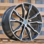 Diski R20 5×112 J8 ET27 RACINGLINE H3263F BMW Black Polished (Rear+Front)