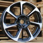 Diski R20 5×112 J8.5 ET38 RACINGLINE B5213 AUDI Black Polished (Hybrid Forged)