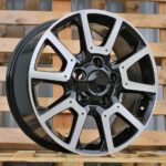 Diski R18 5×150 J8 ET60 RACINGLINE B1380 4X4 Black Polished