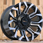 Diski R17 5×127 J9 ET RACINGLINE B1799 4X4 Black Polished