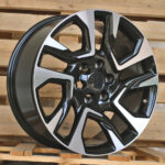 Diski R18 6×139.7 J7.5 ET25 RACINGLINE H957F 4X4 Black Polished (HYBRID FORGED)