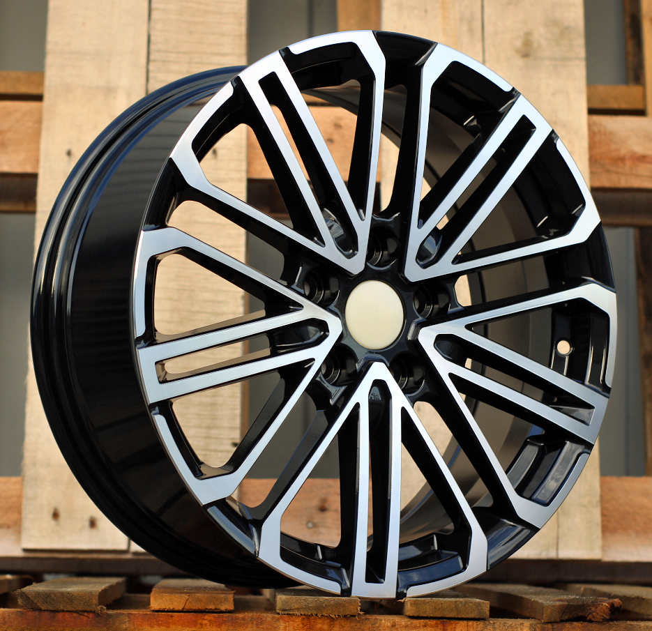 Diski R17 5x114.3 J7 ET45 RACINGLINE B1994 KIA Black Polished