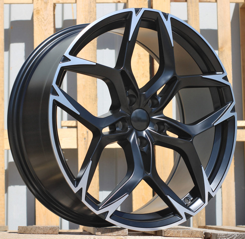 Diski R18 5x112 J8 ET40 CUPRA I5572 Black Polished Half Matt (HYBRID FORGED)